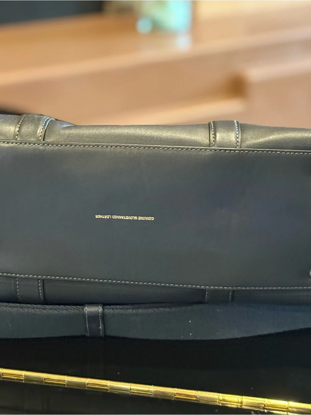 Coach Metropolitan Tote 55364 Midnight Navy Glovetanned Leather orig $650 + xtra